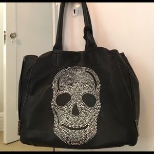 Kimberly Model Skull Oxford Bag/Purse